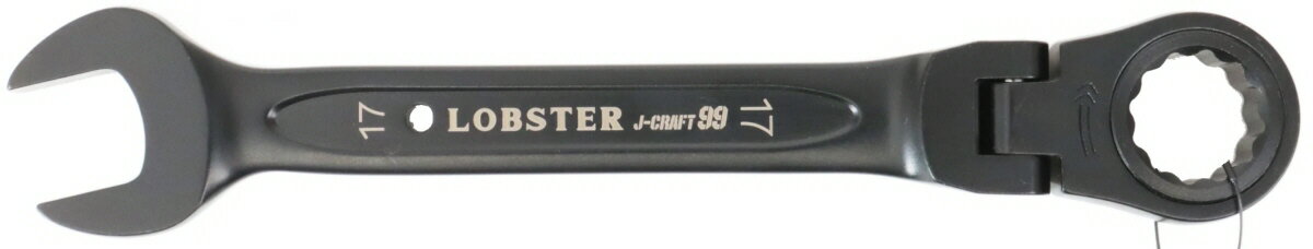 乐天商城 - 【締付工具】LOBSTER(ロブスター)J-CRAFT99 ラチェットコンビネーションレンチ(首振り)17mm JBRW17F【523】