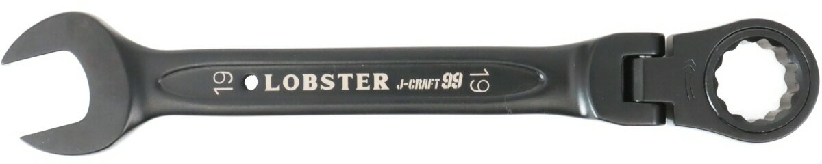 樂天商城 - 【締付工具】LOBSTER(ロブスター)J-CRAFT99 ラチェットコンビネーションレンチ(首振り)19mm JBRW19F【523】