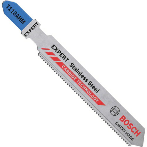 BOSCH(ボッシュ)EXPERTステンレス用ジグソーブレード 替刃 全長83mm×山数23 3枚入 T118AHM(2 608 900 561)T-118AHM【456】