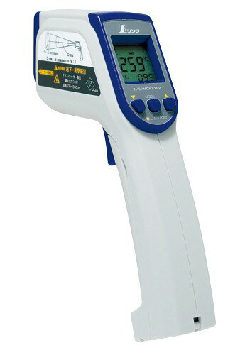 【送料込み(一部地域除く)】シンワ測定放射温度計 C レーザーポイント機能付 放射率可変タイプ 73014【451】