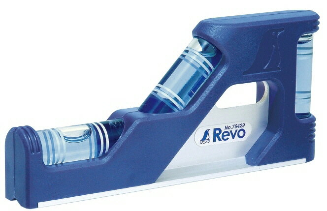 【測定工具】シンワ測定ハンディレベル Revo トリプル マグネット付(水平器)76429【451】