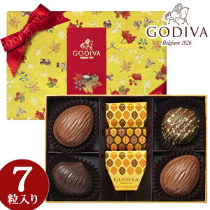 【バレンタインSALE】★GODIVA ゴディバ★チョコレート アソートメント 7粒入★ギフトバッグ付き バレンタインデー かわいいおしゃれ本命用 義理職場ホワイトデー お土産 おもたせ ティータイム パーティー お礼高級海外トリュフラッピングプレゼント贈り物ギフト