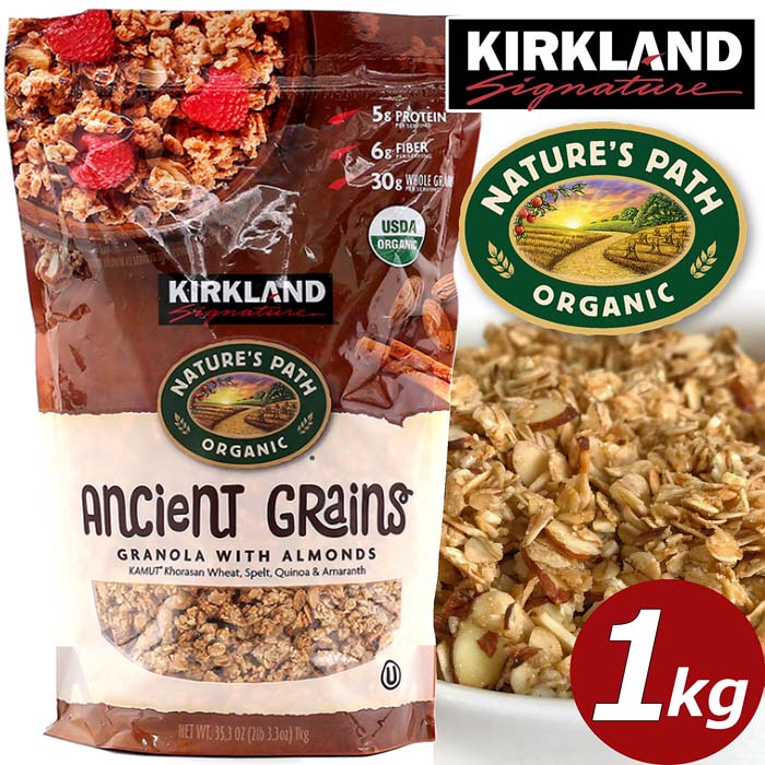 KIRKLAND ͥ㡼ѡ ˥å Ρ   1kgNATURE'S PATH  ī ȥߡ ̥ ̳ ꥢ  ߥ륯  ͭ Υ ancient grains granora with almonds ɥ饤ե롼 ͥ㡼ѥ