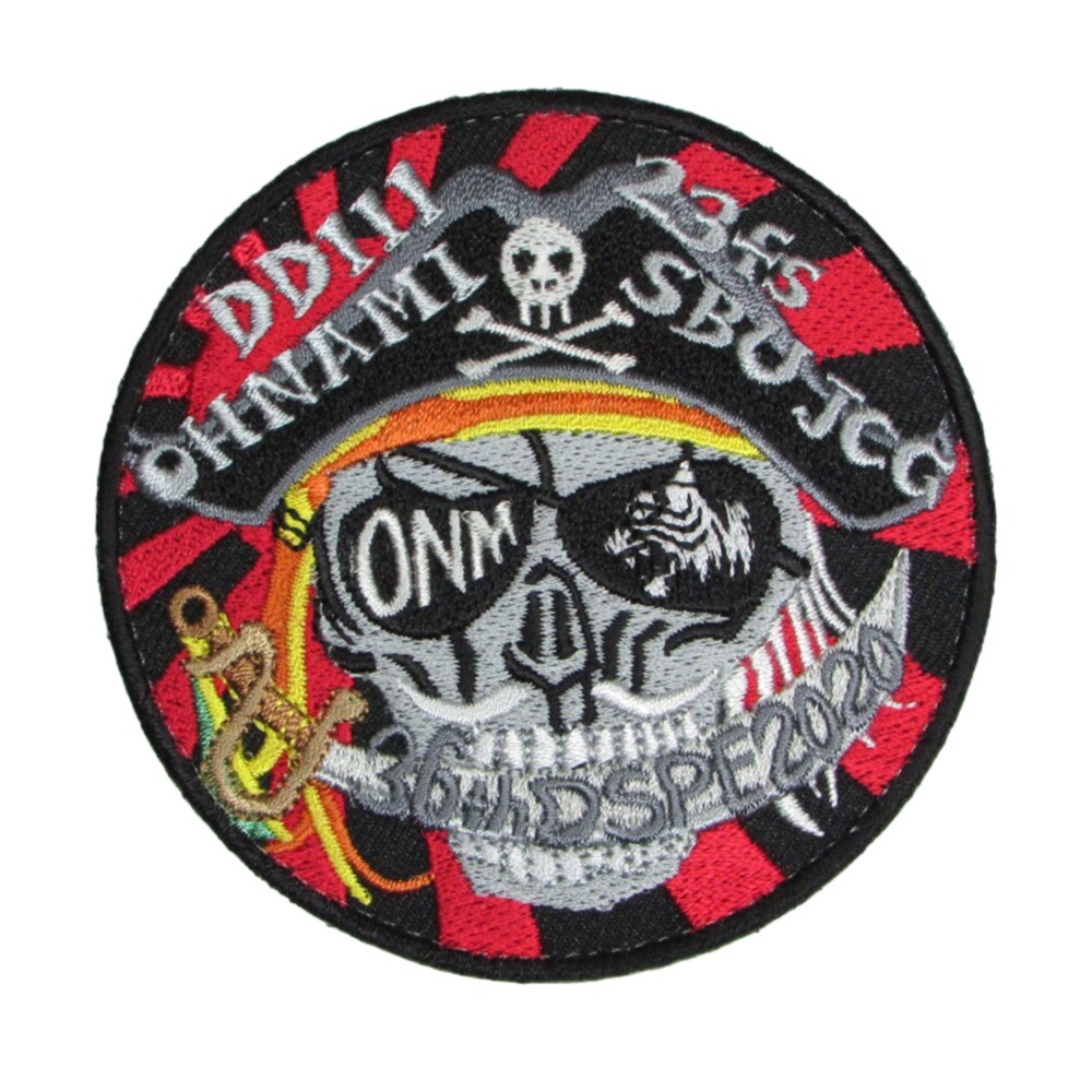 自衛隊 ワッペン 海上自衛隊 第36次 ソマリア派遣 DSPE2020 旭日 パッチ 小 ベルクロ付 自衛隊グッズ 自衛隊ワッペン