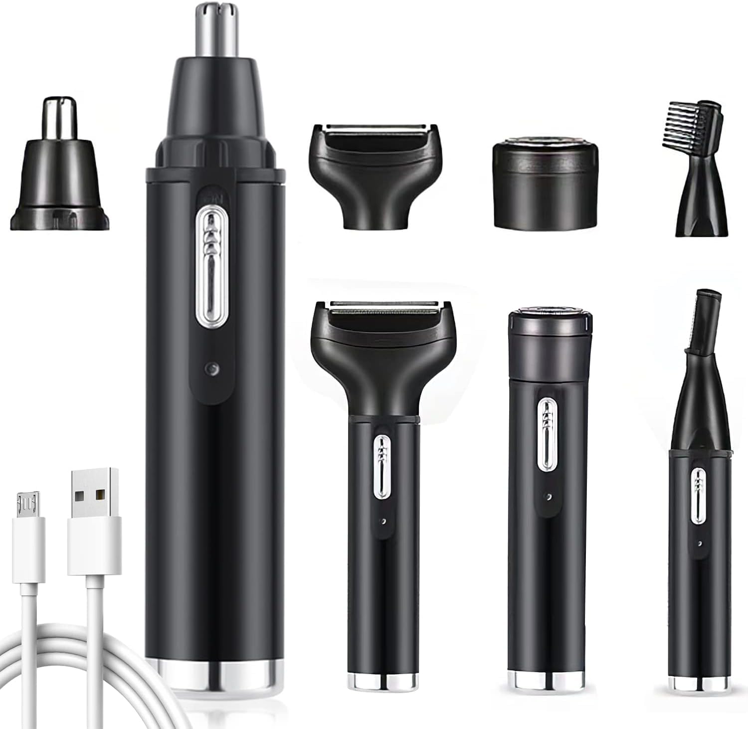 鼻毛カッター メンズ エチケットカッター usb 充電式 眉毛シェーバー フェイスシェーバー レディース 1..