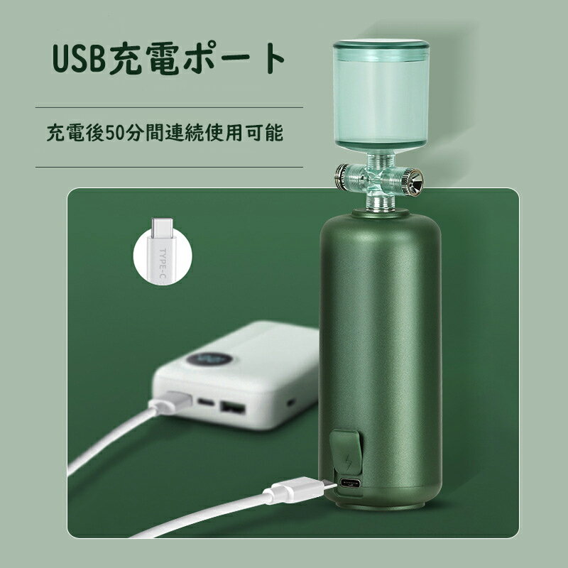 補水美容器 顔用加湿器 美顔器 スチーマー 顔SPA 軽量 保湿 携帯便利 各種肌対応 顔 家庭用携帯型 高圧水酸素 酸素注入器 スキンケア 保湿美容器