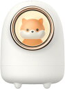 加湿器 ミニ加湿 LED付き 柴犬形 大容量350ml 静音 6時間連続加湿 USB-C給電式 間接照明 お手入れ簡単 省エネ 空焚き防止 乾燥/花粉症対策 寝室 手持ち 持ち運び便利 リビング オフィス 会社 家庭 車載用加湿機 かわいい プレゼント