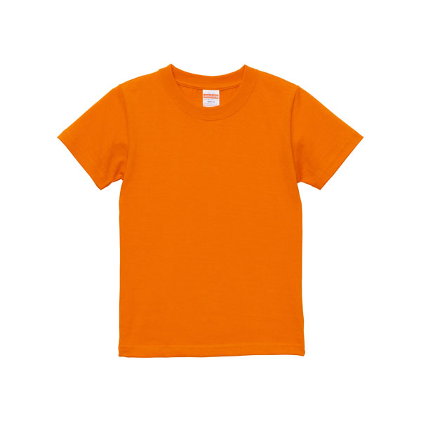 Tシャツ キッズ メンズ レディース 半袖 無地 オレンジ 橙 90 100 110 120 130 140 150 160 綿100% tシャツ シャツ トップス 厚手 男 女 ユニセックス 丈夫 カジュアル 子供 ジュニア ブランド スポーツ おしゃれ かっこいい カラー 色 コットン シンプル ゆったり こども