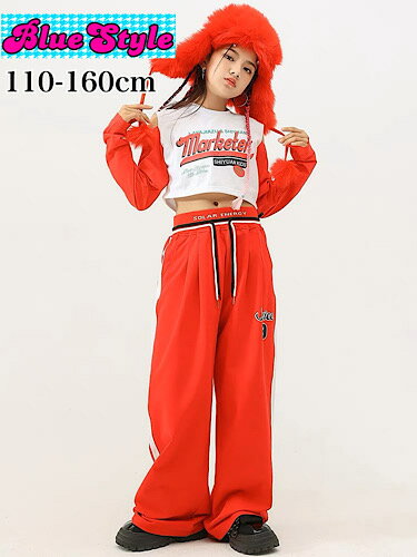 韓国 子供服 キッズダンス衣装 セットアップ ヒップホップ ストリート 男の子 セットアップ 韓国 キッズ服 ティーンズ キッズ 男の子 女の子 ガールズ HIPHOP BlueStyle ブルースタイル 春夏服
