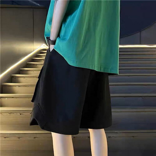 韓国 子供服 韓国 メンズ ボトムス メンズ韓国服 ボトムス シンプル ボトムス 着回しコーデ 体型カバー 韓国服 ショートパンツ ハーフパンツ 春夏 オールシーズン 夏コーデ