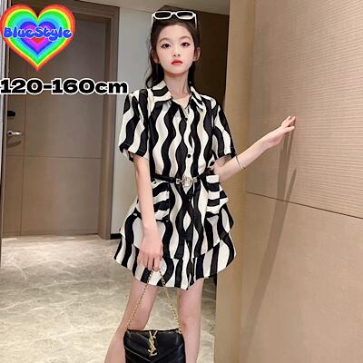 韓国 子供服 キッズダンス衣装 トップス ヒップホップ ストリート 女の子 トップス 韓国 キッズ服 ティーンズ キッズ ガールズ HIPHOP BlueStyle ブルースタイル トップス 春 夏 春コーデ 夏コーデ Tシャツ 春服