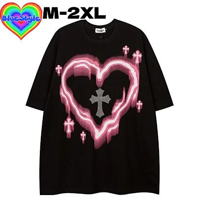 乐天商城 - 韓国 レディース服 韓国 レディース トップス レディース 韓国服 Tシャツ シンプル Tシャツ 着回しコーデ 体型カバー 半袖Tシャツ ブルースタイル BlueStyle オーバーサイズ
