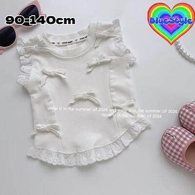 商品情報サイズ/カラー■サイズ：90-140＊ご予約商品となりますのでお時間がかかりますことをご理解・ご了承願います。その他商品説明・海外製となりますので【サイズ】・【注意事項】をご確認ください。・こちらは【予約商品】となりますので、14-21日程お時間をいただきます。・海外倉庫に在庫切れが発生する場合もございます。その際はメールにてご連絡をさせていただきます。注意事項（必読）（海外製品について）・海外製品は日本製に比べて作りが少し甘いことがあります。・ボタンやモチーフの縫い付けが緩い ・プリント部分が荒い ・匂いなどがある ・生地も薄い ・生地は切りっぱなし ・タグ無し 以上の点を踏まえて販売させていただいております。ご理解いただける方のみ、お願い致します。・海外サイズは、日本とサイズ感が違います。 その為、ご購入されたサイズと付いているタグが違う場合がございます。ご注文時にお受けしたsizeを元に発注・発送させて頂いておりますのでご了承下さい。・撮影状況などにより実物と多少色が異なる場合がございます。誠心誠意対応させていただきますので、宜しくお願い致します。返品に関して※返品につきまして こちらのミスによる物は、直ぐに対応させていただきますので、メールにてご連絡いただけると幸いです。※お客様都合によります返品(イメージ違いや、サイズ違い)はご遠慮いただけると幸いです。韓国 子供服 キッズダンス衣装 トップス ヒップホップ ストリート 女の子 トップス 韓国 キッズ服 ティーンズ キッズ ガールズ HIPHOP BlueStyle ブルースタイル トップス 春 夏 春コーデ 夏コーデ Tシャツ 春服 【予約商品】【送料無料】【レビューを投稿してクーポンGET！】 キッズトップス　GIRLSトップス　ギャル服　ギャルコーデ　おしゃれトップス お出かけにぴったりなトップス★ 9