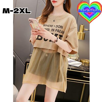 乐天商城 - 韓国 レディース服 韓国 レディース トップス レディース 韓国服 Tシャツ シンプル Tシャツ 着回しコーデ 体型カバー 半袖Tシャツ ブルースタイル BlueStyle オーバーサイズ