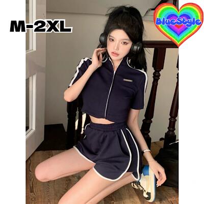 乐天商城 - 韓国 レディース セットアップ レディース 韓国服 可愛い セットアップ 2点セット 上下セット 着回しコーデ bluestyle BlueStyle ブルースタイル 韓国風 体型カバー 春夏 春コーデ 夏コーデ