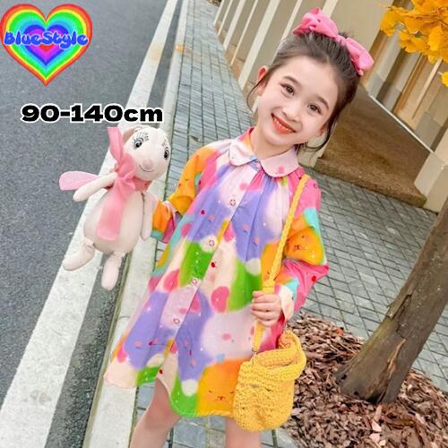 韓国 子供服 韓国キッズ服 キッズ トレーナー 秋服 女の子 トップス お出かけコーデ 女の子Tシャツ 長袖 bluestyle ブルースタイル BlueStyle 韓国風 トップス 秋冬