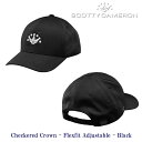 ☆限定品 スコッティ キャメロン【Checkered Crown - Flexfit Adjustable - Black】 キャップ・帽子