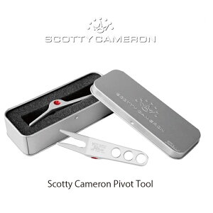 スコッティキャメロン【直輸入】 ピボットツール（シルバー）ケース付き （グリーンフォーク） Scotty Cameron Pivot Tool（オリジナル）【Tokyo新橋店】