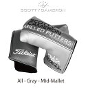 ☆スコッティキャメロン SCOTTY CAMERON 【Scotty-Scotty-All - Gray - Mid-Mallett】ミッドマレット型パターカバー