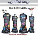 ☆ブルーティーゴルフ　BLUE TEE GOLF California キャットハンド ヘッドカバーLimited Production BLACK TEE LABEL