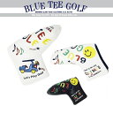BLUE TEE GOLF California 【2018スマイル&カート】 ブレード型パターカバー ☆ブルーティーゴルフ