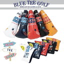 【在庫限りセール】 BLUE TEE GOLF California 【2018BTGソフトエナメル】ブレード型パターカバー ☆ブルーティーゴルフ