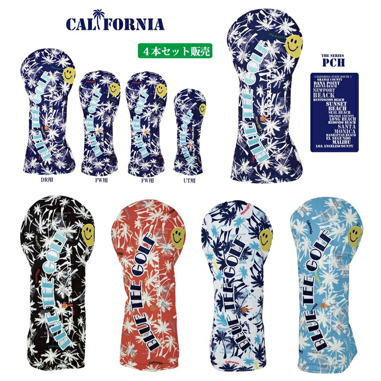 BLUE TEE GOLF California ڥѡĥ꡼PCHǥˡ4ܥå åȥϥ إåɥС ֥롼ƥ