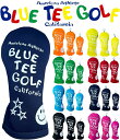 ヘッドカバー BLUE TEE GOLF California 【ストレッチ スマイル】 ヘッドカバー (STHC-001） DR FW UT用 ブルーティーゴルフ ドライバー フェアウェイ ユーティリティ