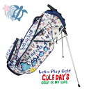 ☆ブルーティーゴルフ 【ハワイアンサーフ】 スタンドバッグ：9インチ BLUE TEE GOLF California キャディーバッグ