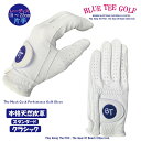 【レディース・片手】BLUE TEE GOLF California 【ソフトシープ羊革グローブ】 天然皮革使用 クラシックモデルゴルフグローブ ブルーティーゴ...