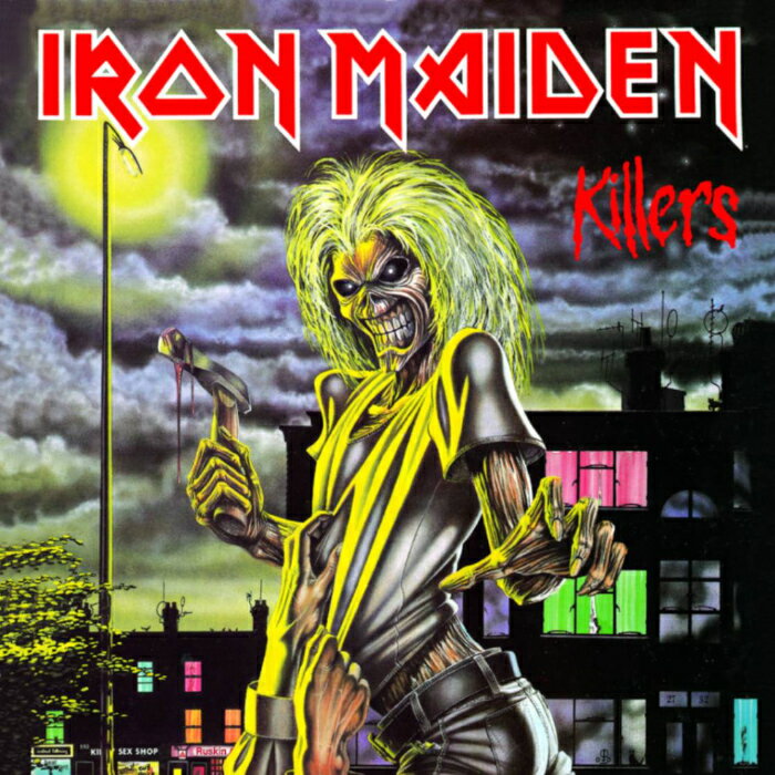 LOUD EYEWEAR　IRON MAIDEN 「KILLERS」 大判メガネ拭き