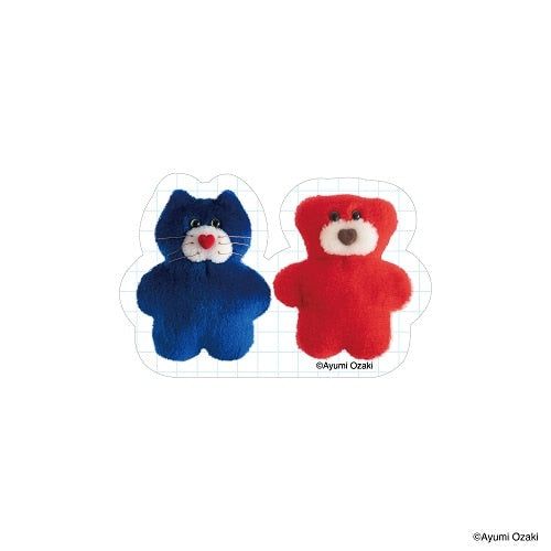 mojojojo ダイカットステッカー ねこ くまのサムネイル