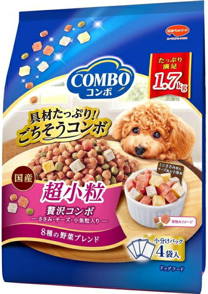 Premium - 【日本ペット】コンボ　ドッグ　超小粒　1．7kgx8個（ケース販売）