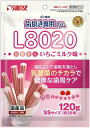 【サンライズ】ゴン太の歯磨き専用ガム SSサイズ L8020乳酸菌入り いちごミルク味 120gx48個(ケース販売)