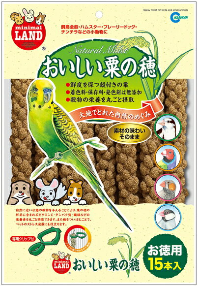 乐天商城 - 【マルカン】おいしい粟の穂　お徳用　15本x12個（ケース販売）
