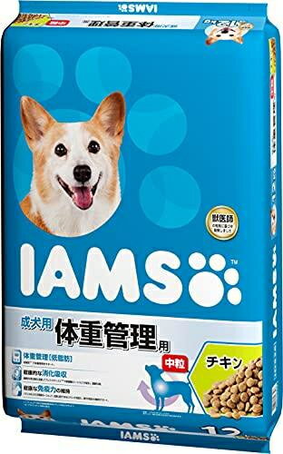 乐天商城 - 【マースジャパン】アイムス　成犬用　体重管理用　チキン　中粒　12kg