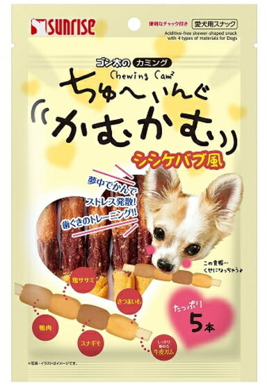 乐天商城 - 【サンライズ】ゴン太のカミング　ちゅーいんぐかむかむ　シシケバブ風　5本x36個（ケース販売）