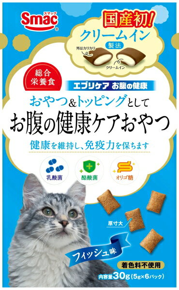 乐天商城 - 【スマック】エブリケア　クリームイン　お腹の健康　CAT　フィッシュ味　30gx40個（ケース販売）