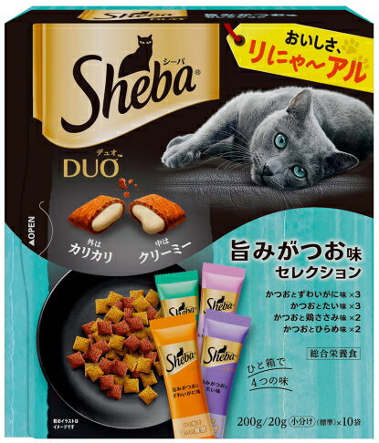 【マースジャパン】シーバデュオ　旨みがつおセレクション　200g