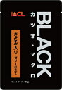 【イトウ＆カンパニー】BLACKパウチ　カツオ・マグロ　ささみ入り　ゼリー仕立て　80g