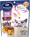 【日本ペット】コンボ プレゼント キャット おやつ 腎臓の健康維持 お肉ミックス味 42g（14袋）x30個（ケース販売）