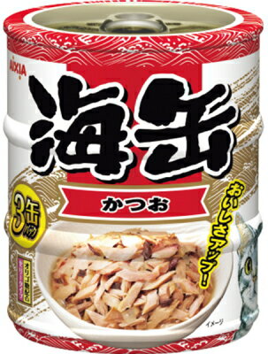 乐天商城 - 【アイシア】海缶ミニ　かつお　60gx3缶