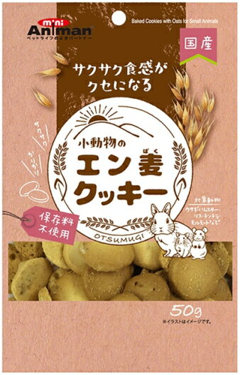 Foods - 【ドギーマンハヤシ】小動物のエン麦クッキー　50gx24個（ケース販売）