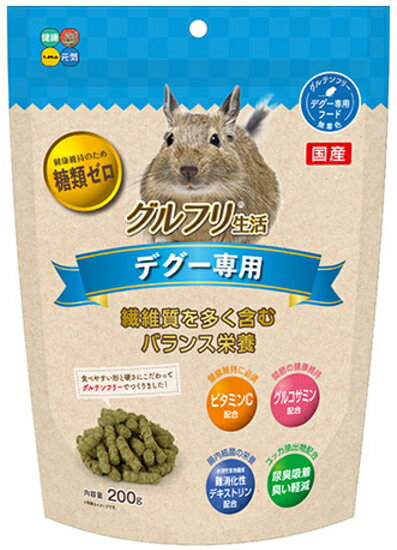 乐天商城 - 【ハイペット】グルフリ生活　デグー専用　200gx12個（ケース販売）