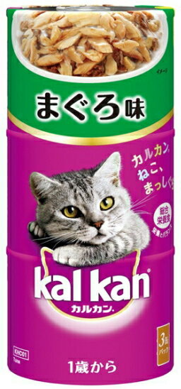 乐天商城 - 【マースジャパン】カルカン　ハンディ缶　まぐろ味　160gx3Px18個（ケース販売）