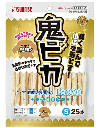 乐天商城 - 【サンライズ】ゴン太の歯磨き専用ガム　L8020乳酸菌入り　鬼ピカ　Sサイズ　25本x48個（ケース販売）