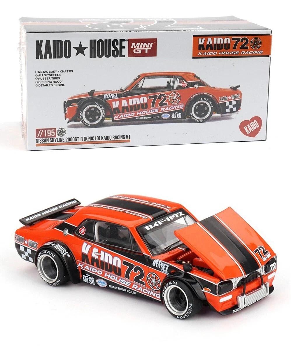 【国内在庫品】KAIDO HOUSE x MINI GT 1/64 日産 スカイライン 2000GT-R (KPGC10) Kaido Racing V1 右..