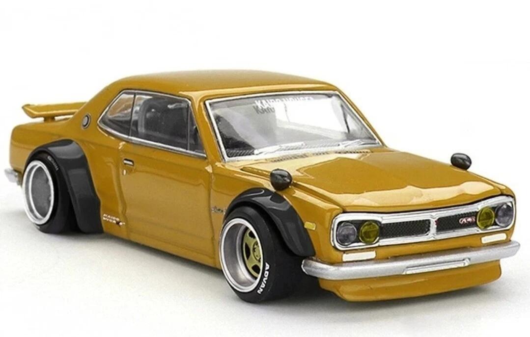 Rakuten - KAIDO HOUSE x MINI GT 1/64 日産 Nissan スカイライン 2000 GT-R (KPGC10) Kaido Street V2 ゴールド Nissan Skyline 【国内在庫品】