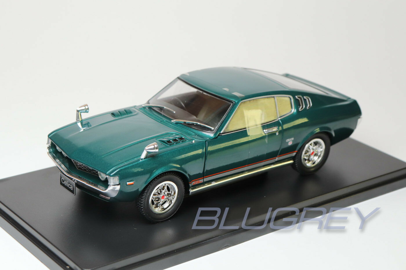 WHITEBOX 1/24 トヨタ セリカ リフトバック 2000GT 1973 RHD ダークグリーン Toyota Celica LB 124142-O