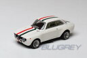 ブレキナ 1/87 アルファロメオ GTA 1300 1971 イタリア BREKINA Alfa Romeo GTA 1300 Italia HOスケール ドイツ BREKINA HOスケール 【仕様】・スケール：1/87・プラスチック製・品番：29705【注意】・製造時の塗装ムラ・ブツ・傷・はみ出し・デカールのズレ・浮き・欠け・ボンドのはみ出し・部品のズレ・タイヤの浮きなど、メーカーによって差はありますが量産モデルはある程度許容されています。・ブリスター、台紙、外箱には輸送に伴うスレやヨレ、汚れ、変形などがある場合がありますのでご了承ください。・商品は撮影や検品のため一度開封している場合があります。・パッケージのデザインは画像と異なる場合があります。・お使いのパソコンのモニターの発色具合により実際のものと色が異なる場合がございます。 2